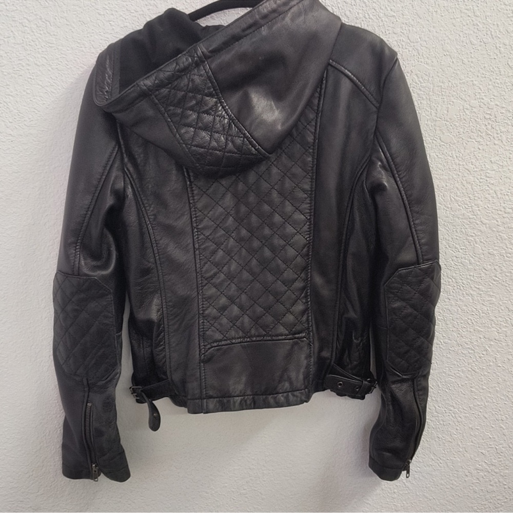 Milwaukee Leather Black Leather Moto Jacket